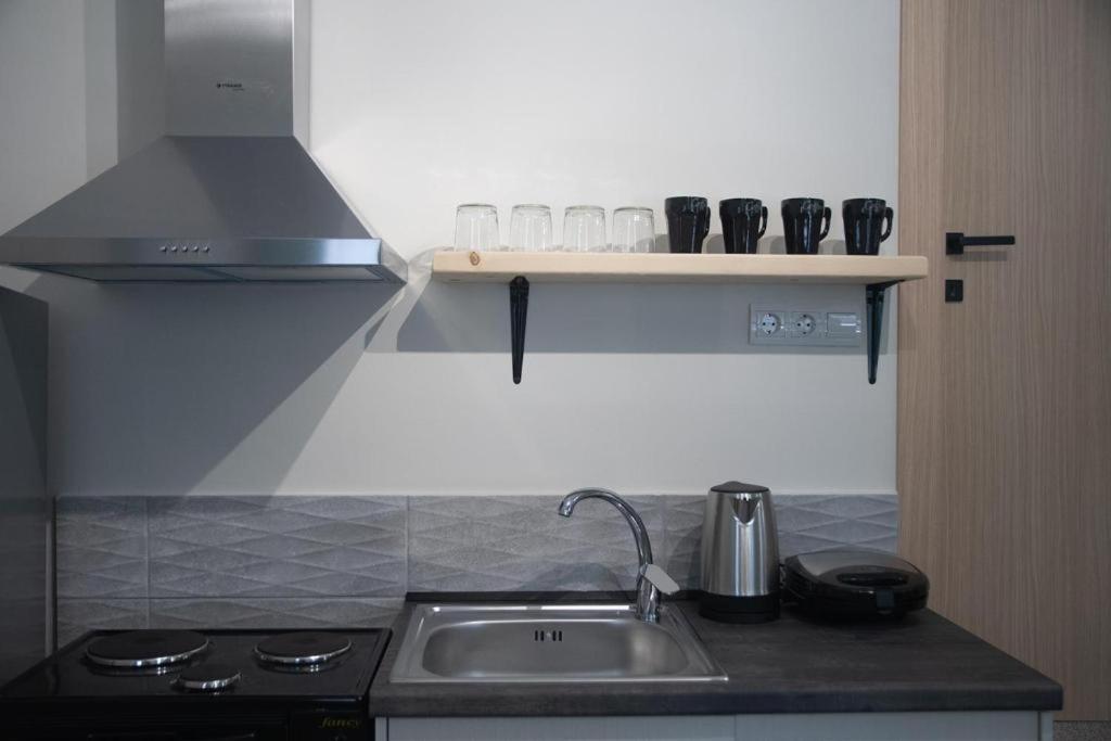 דירות קאבאלה Agiopetra Lofts מראה חיצוני תמונה